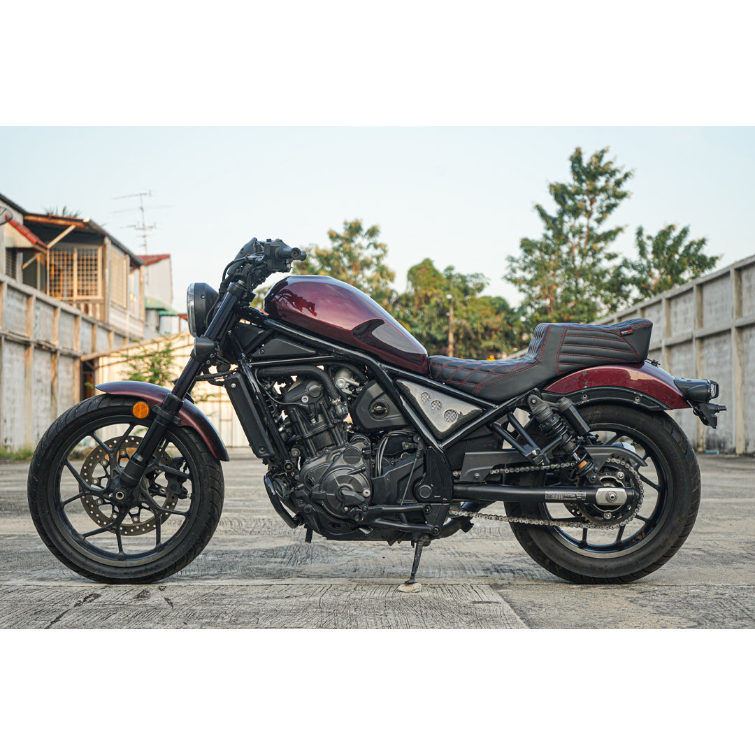 SEAT DOUBLE SADDLE DUAL DRIVER SEATS PAD CUSHION V.16 FOR HONDA REBEL CMX 1100 2021-2025