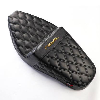 SEAT DOUBLE SADDLE DUAL DRIVER SEATS PAD CUSHION V.14 FOR HONDA REBEL CMX 1100 2021-2024