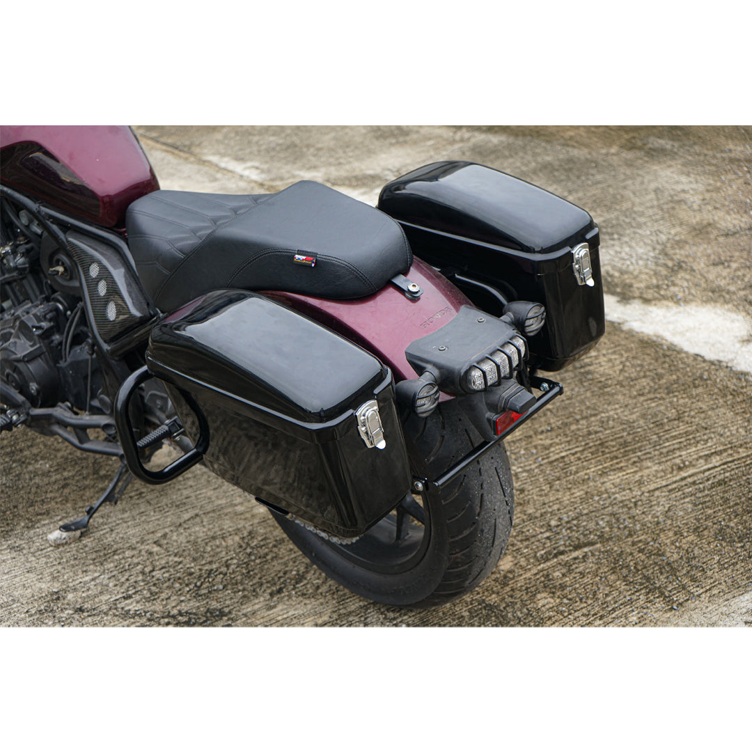 REAR RACK BOX BAG LUGGAGE CARRY LH+RH WITH FOR HONDA REBEL 1100 DCT 2021-2024