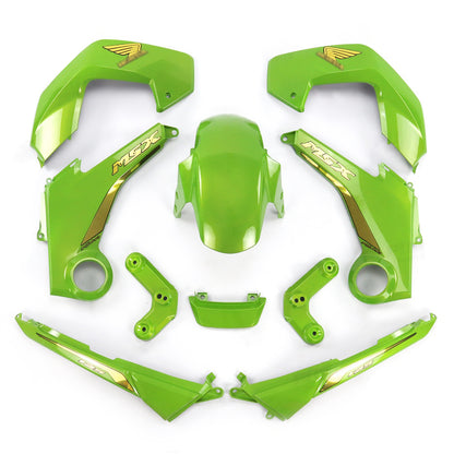 LEMON GREEN FAIRING SET + DECALS FOR HONDA GROM MSX 125 2012-2015