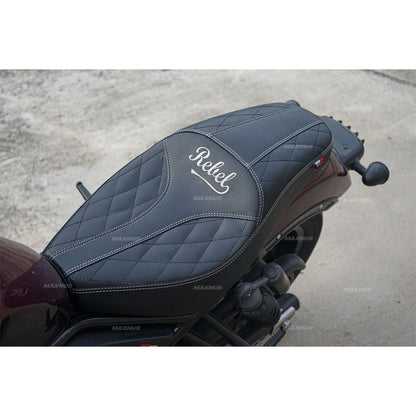 SEAT DOUBLE SADDLE DUAL DRIVER SEATS PAD CUSHION V.11 FOR HONDA REBEL CMX 1100 2021-2024