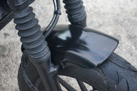 SHORT FRONT FENDER FAIRING MUD GUARD GLOSS BLACK FOR HONDA REBEL CMX 300 500 2017-2025