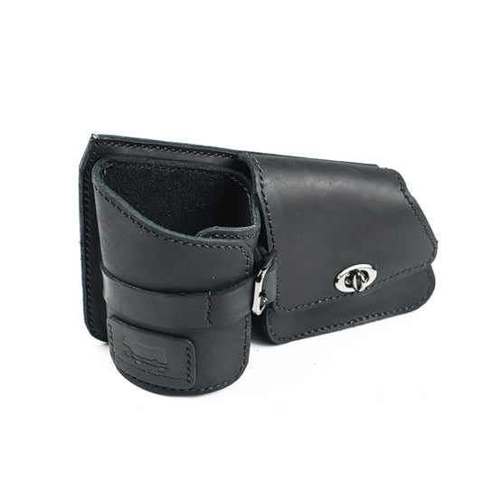 Multipurpose Leather Bag Black FIT FOR Honda rebel cmx 300 500 2017-2025