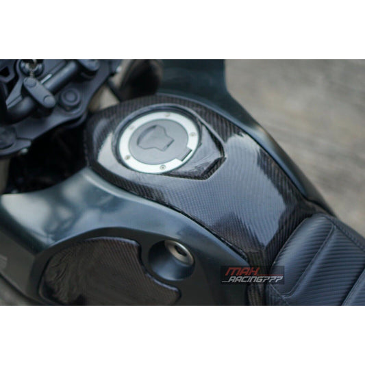 GAS TANK FUEL COVER SHROUD FAIRING  COWLING CARBON FIBER FOR HONDA NEW GROM 2021-2024