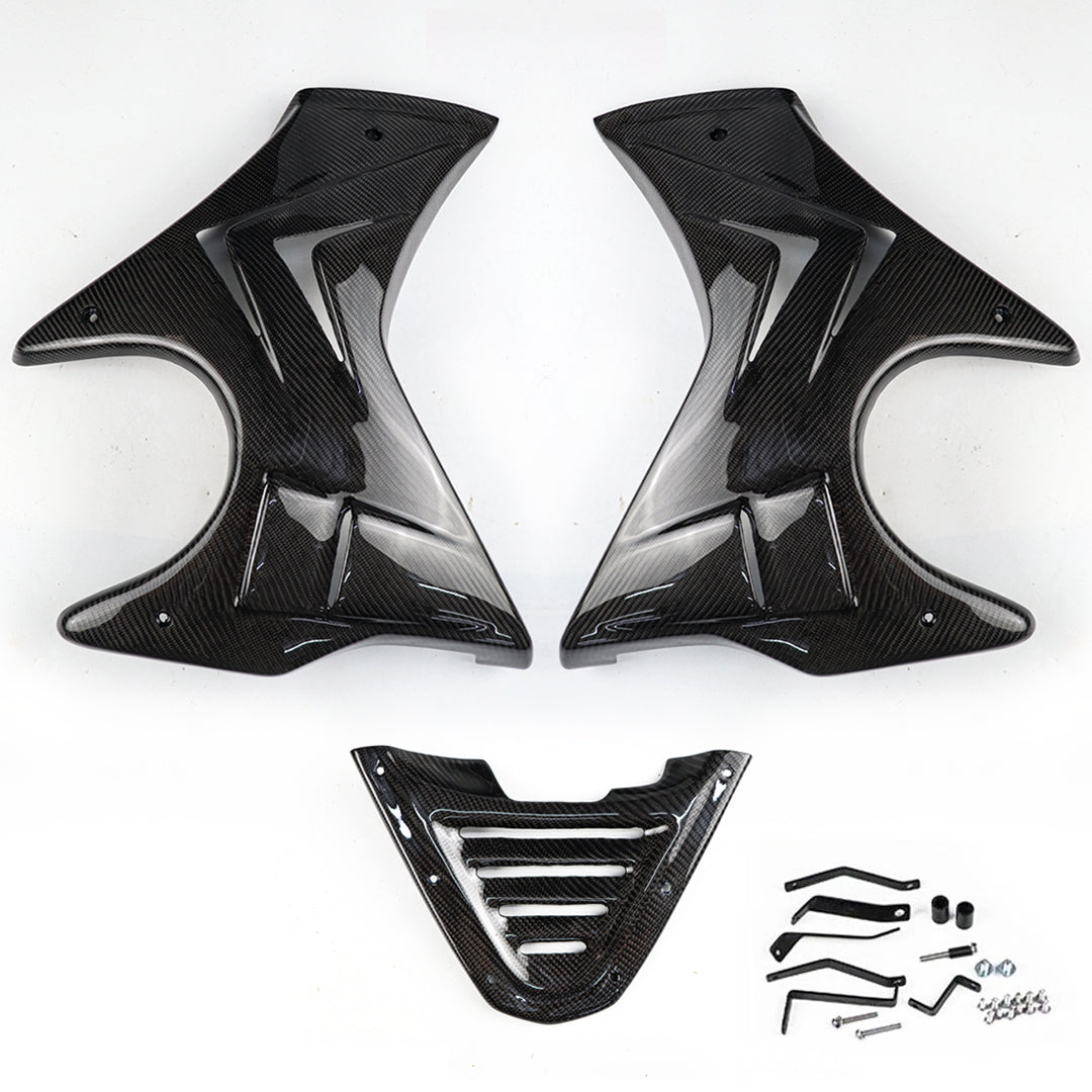 FAIRING BELLY PAN SET SIDE FRAME BODY CARBON MAXNUS FOR HONDA GROM 125 2025