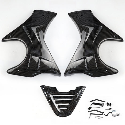 FAIRING BELLY PAN SET SIDE FRAME BODY CARBON MAXNUS FOR HONDA GROM 125 2025