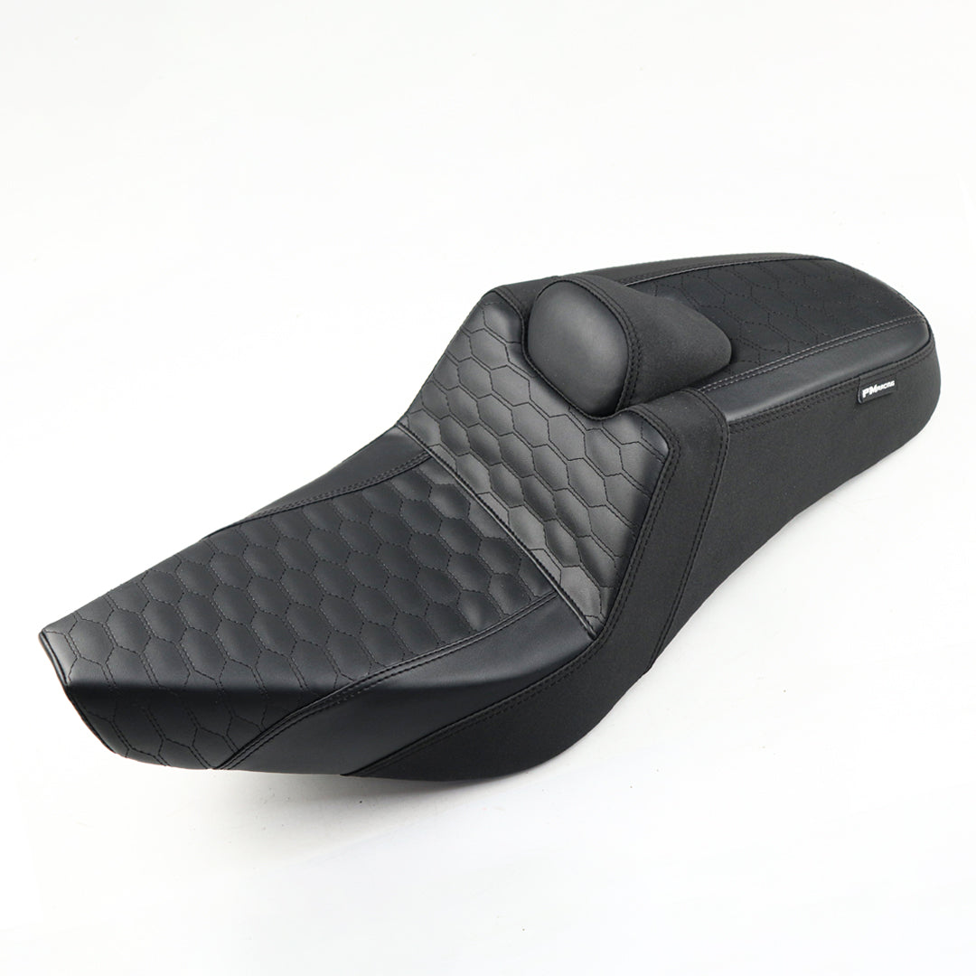 SEAT DOUBLE SADDLE DUAL DRIVER SEATS PAD CUSHION V.14 FOR HONDA REBEL CMX 300&500 2017-2025