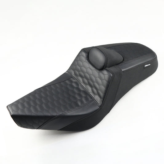 SEAT DOUBLE SADDLE DUAL DRIVER SEATS PAD CUSHION V.14 FOR HONDA REBEL CMX 300&500 2017-2025