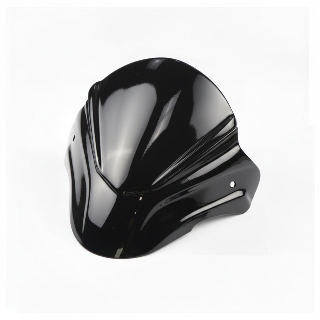 FRONT WINDSHIELD WINDSCREEN MAXNUS V.1 GLOSS BLACK FOR HONDA GROM 125 2025
