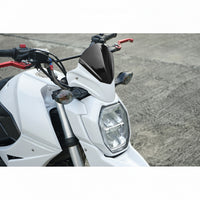 FRONT WINDSHIELD WINDSCREEN MAXNUS V.1 WHITE FOR HONDA GROM 125 2021-2024