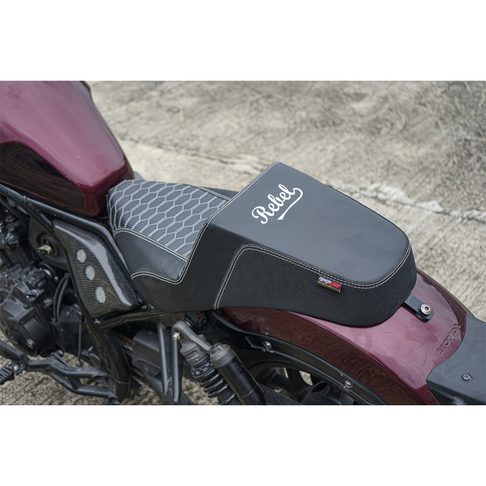 SEAT DOUBLE SADDLE DUAL DRIVER SEATS PAD CUSHION V.13 FOR HONDA REBEL CMX 1100 2021-2024