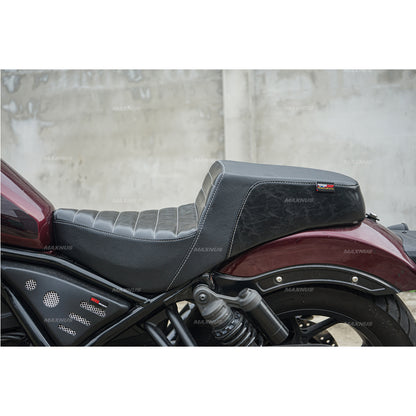 SEAT DOUBLE SADDLE DUAL DRIVER SEATS PAD CUSHION V.5 FOR HONDA REBEL CMX 1100 2021-2024