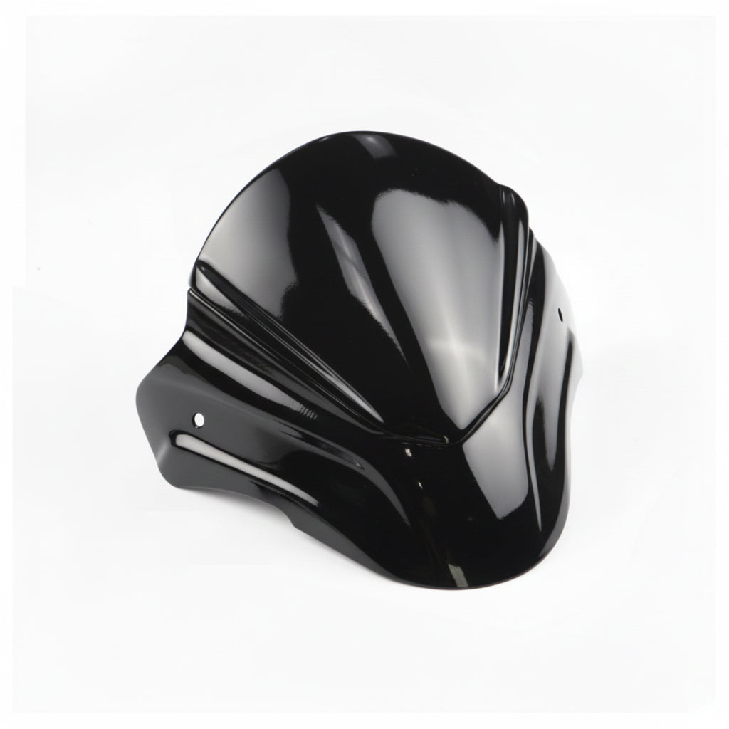 FRONT WINDSHIELD WINDSCREEN MAXNUS V.1 GLOSS BLACK FOR HONDA GROM 125 2025