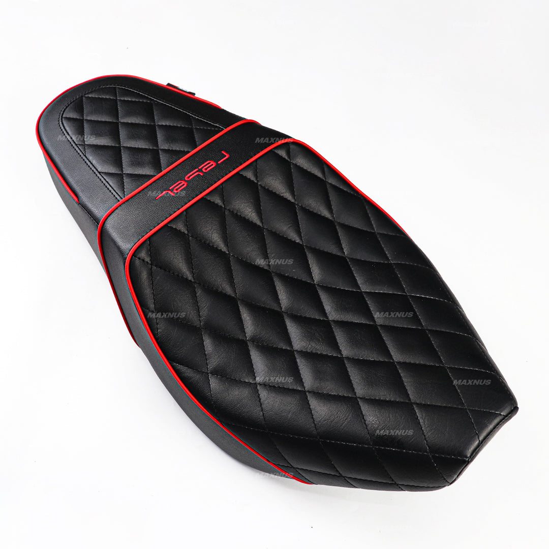 SEAT DOUBLE SADDLE DUAL DRIVER SEATS PAD CUSHION V.10 FOR HONDA REBEL CMX 1100 2021-2024