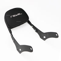 REAR BACKREST FOR PASSENGER STEEL BLACK SISSY BAR SEAT MAXNUS FOR HONDA REBEL CMX 1100 2021-2025