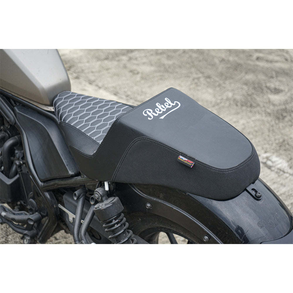 SEAT DOUBLE SADDLE DUAL DRIVER SEATS PAD CUSHION V.11 FOR HONDA REBEL CMX 300&500 2017-2024