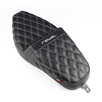 SEAT DOUBLE SADDLE DUAL DRIVER SEATS PAD CUSHION V.3 FOR HONDA REBEL CMX 1100 2021-2024