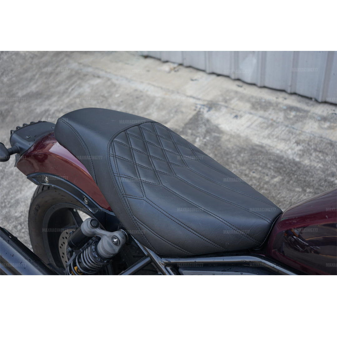 SEAT DOUBLE SADDLE DUAL DRIVER SEATS PAD CUSHION V.6 FOR HONDA REBEL CMX 1100 2021-2024