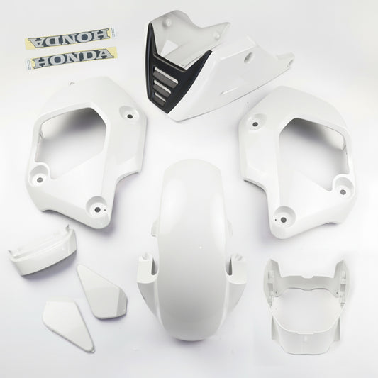 WHITE PLASTIC PANEL FAIRING & UNDER FAIRING HONDA NEW GROM 125 2021-2024