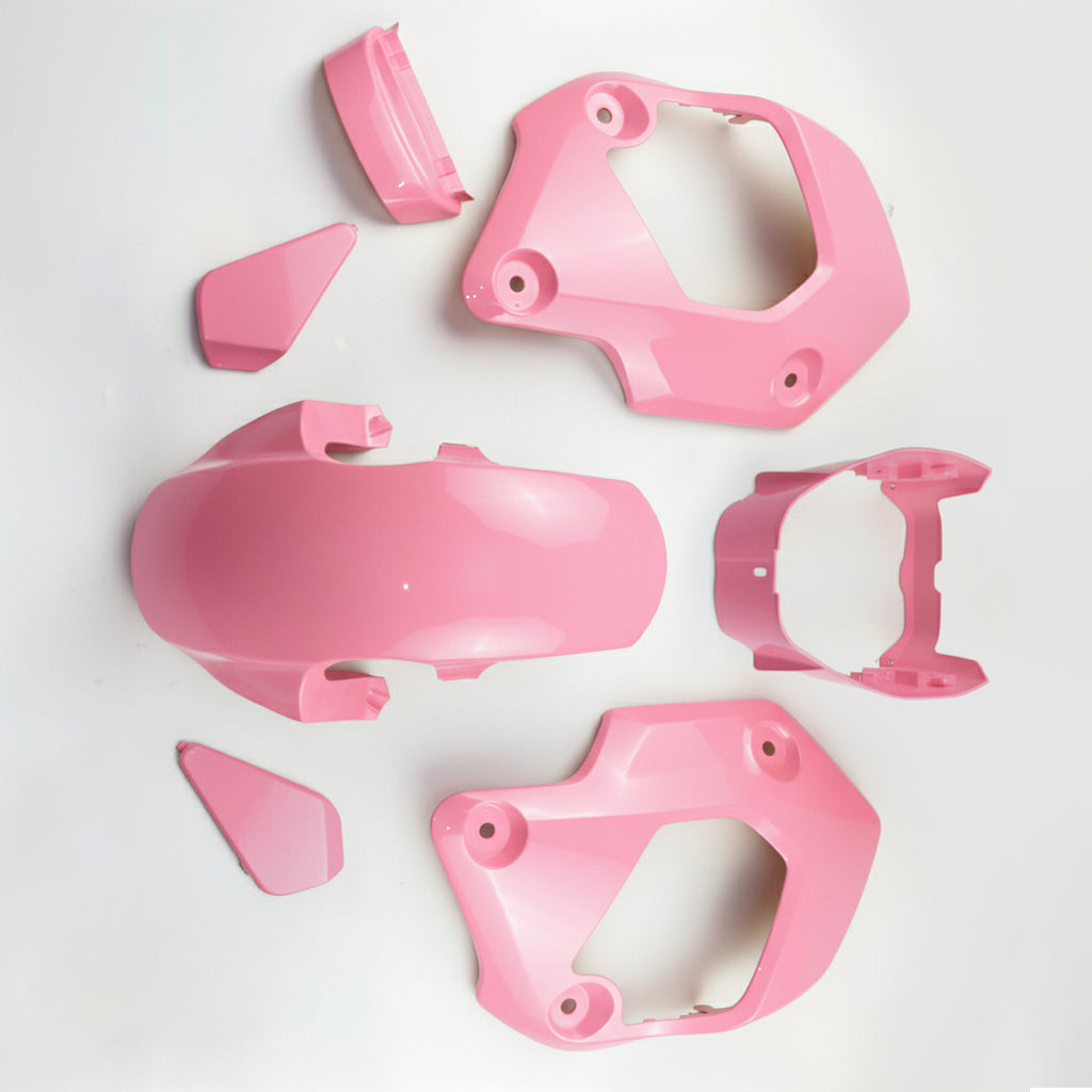 PINK PLASTIC PANEL FAIRING & UNDER FAIRING HONDA NEW GROM 125 2021-2024