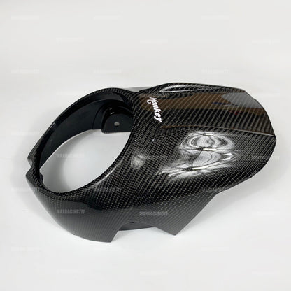 Carbon Headlight Cover Windscreen Windshield FIT FOR Honda Monkey Z125 2018-2024