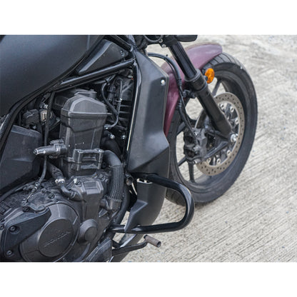 UNDER FAIRING BELLY PAN WITH CRASHBAR MATTE BLACK FOR HONDA REBEL CMX 1100 2020-2024