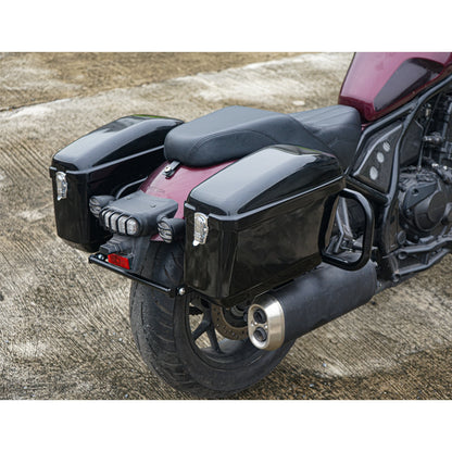 REAR RACK BOX BAG LUGGAGE CARRY LH+RH WITH FOR HONDA REBEL 1100 DCT 2021-2024