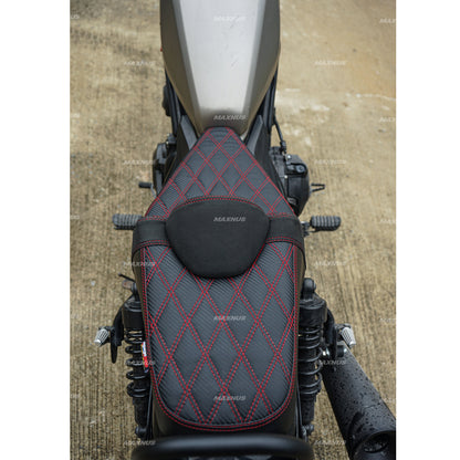 SEAT DOUBLE SADDLE DUAL DRIVER SEATS PAD CUSHION V.5 FOR HONDA REBEL CMX 300&500 2017-2024