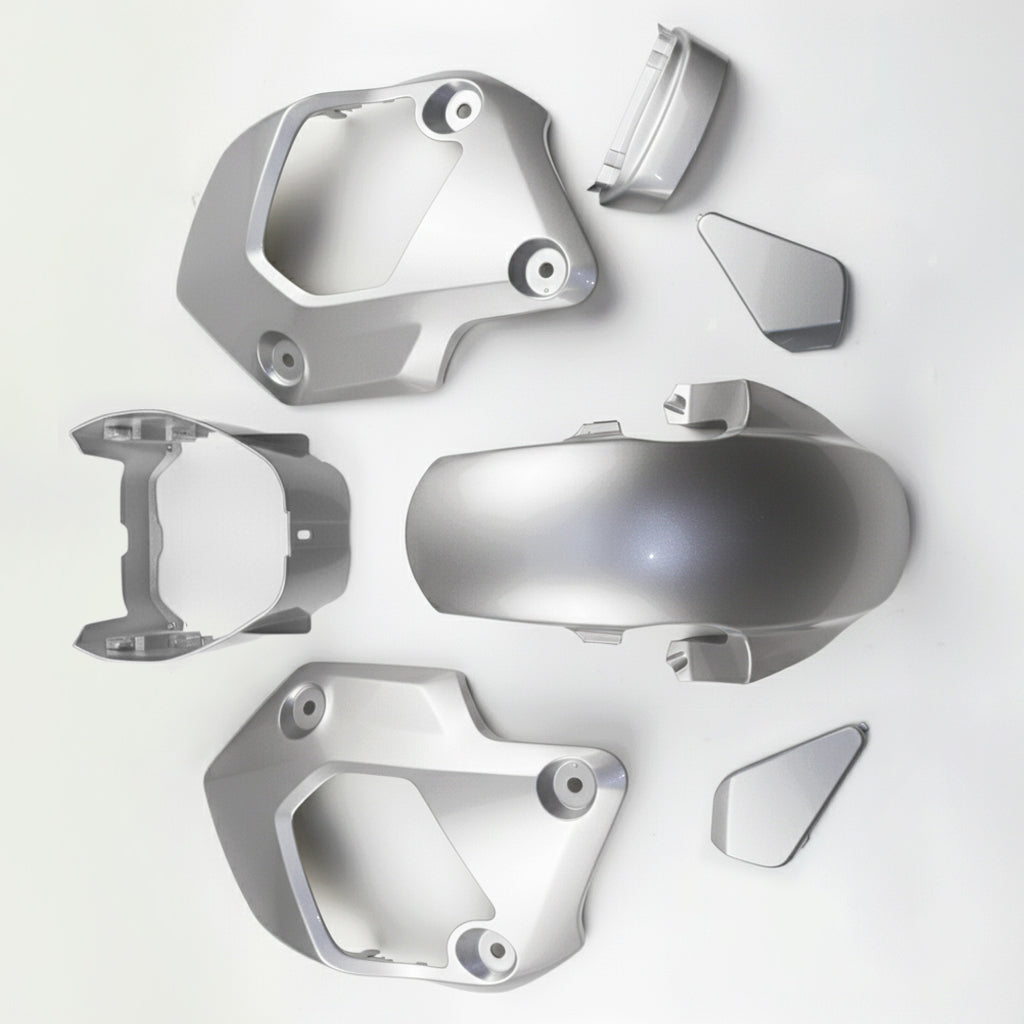 GRAY PLASTIC PANEL FAIRING & UNDER FAIRING HONDA NEW GROM 125 2021-2024