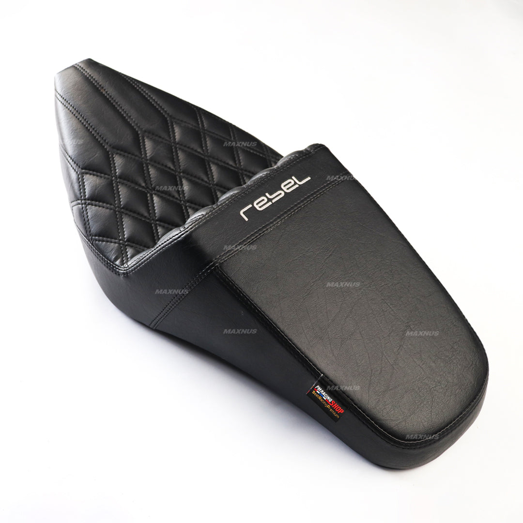 SEAT DOUBLE SADDLE DUAL DRIVER SEATS PAD CUSHION V.4 FOR HONDA REBEL CMX 1100 2021-2024