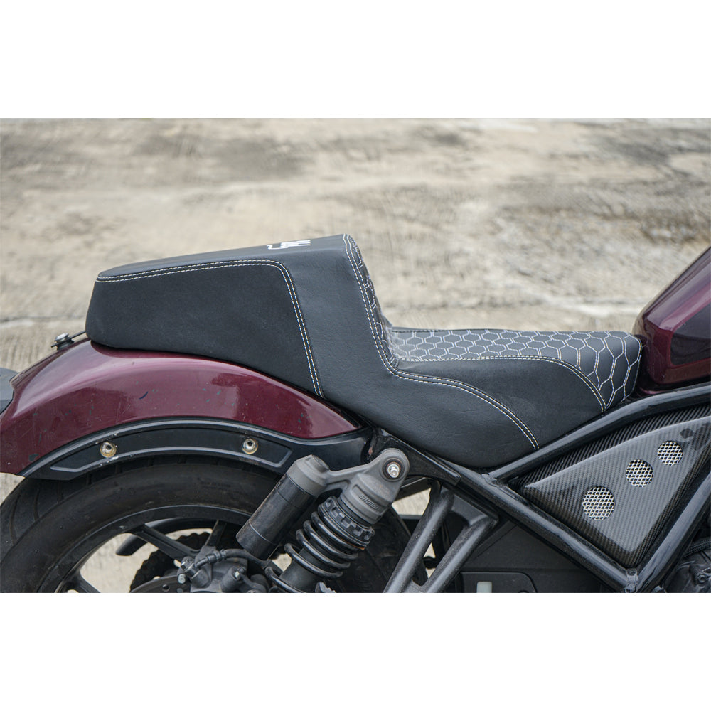 SEAT DOUBLE SADDLE DUAL DRIVER SEATS PAD CUSHION V.13 FOR HONDA REBEL CMX 1100 2021-2024