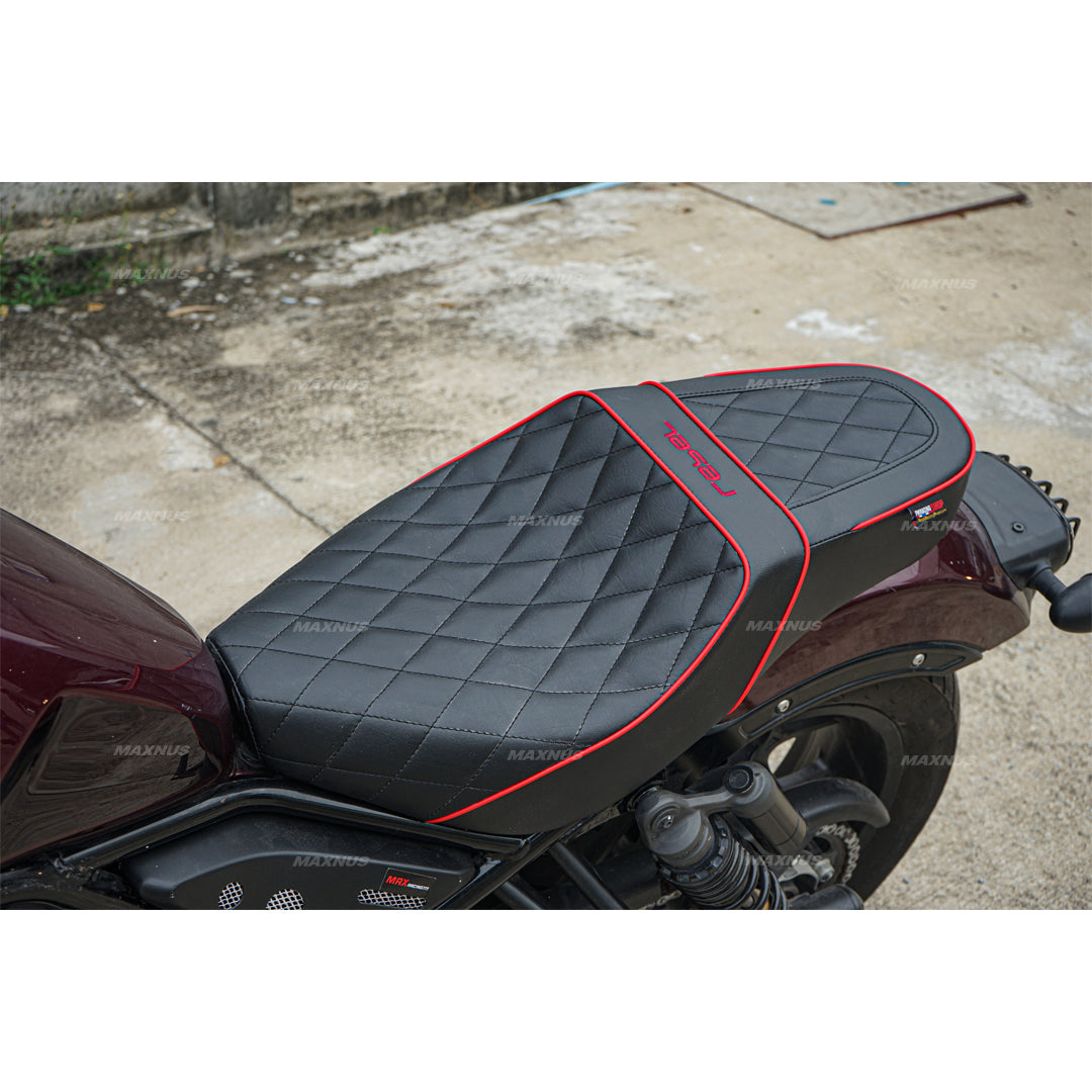 SEAT DOUBLE SADDLE DUAL DRIVER SEATS PAD CUSHION V.10 FOR HONDA REBEL CMX 1100 2021-2024