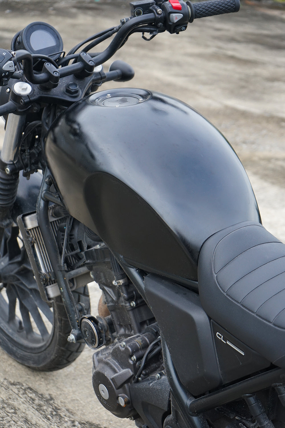 COVER FUEL OIL TANK MATTE BLACK FIT FOR HONDA SCL CL 300 500 2023-2025