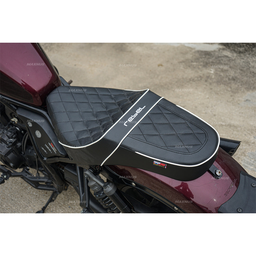 SEAT DOUBLE SADDLE DUAL DRIVER SEATS PAD CUSHION V.8 FOR HONDA REBEL CMX 1100 2021-2024