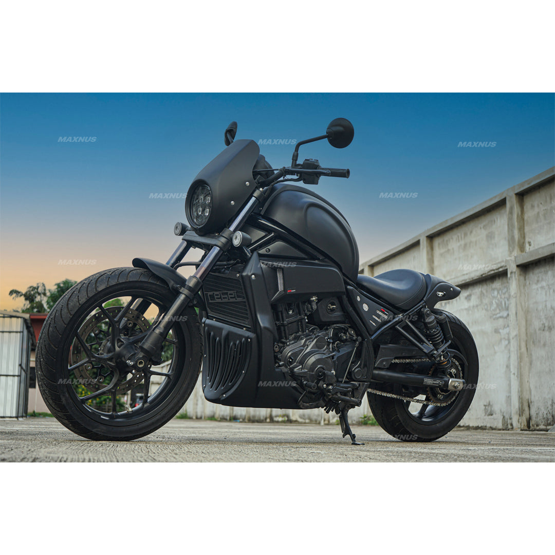 CUSTOM FIT FUEL TANK COVER BLACK HONDA REBEL CMX 1100 2021-2025