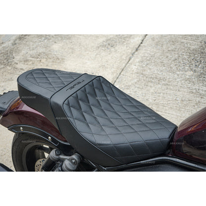 SEAT DOUBLE SADDLE DUAL DRIVER SEATS PAD CUSHION V.9 FOR HONDA REBEL CMX 1100 2021-2024