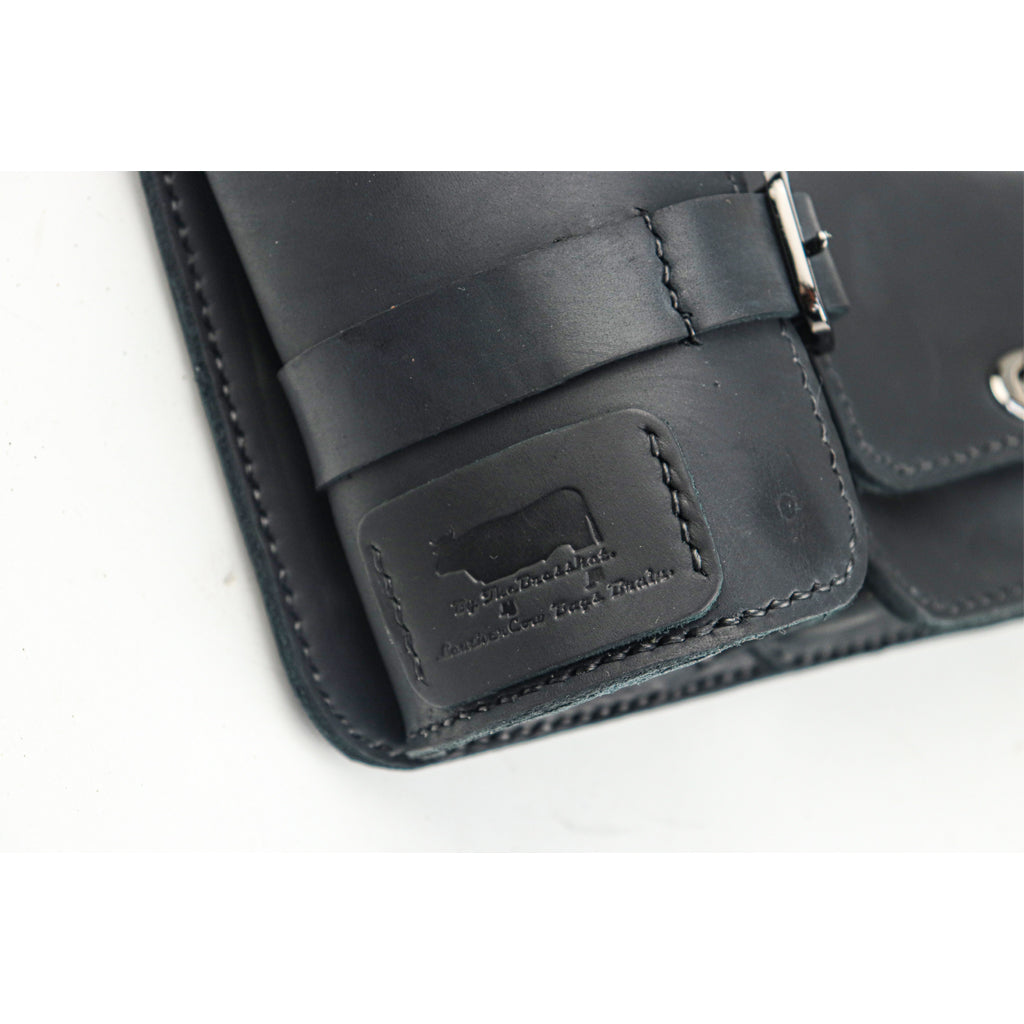 Multipurpose Leather Bag Black FIT FOR Honda rebel cmx 300 500 2017-2025