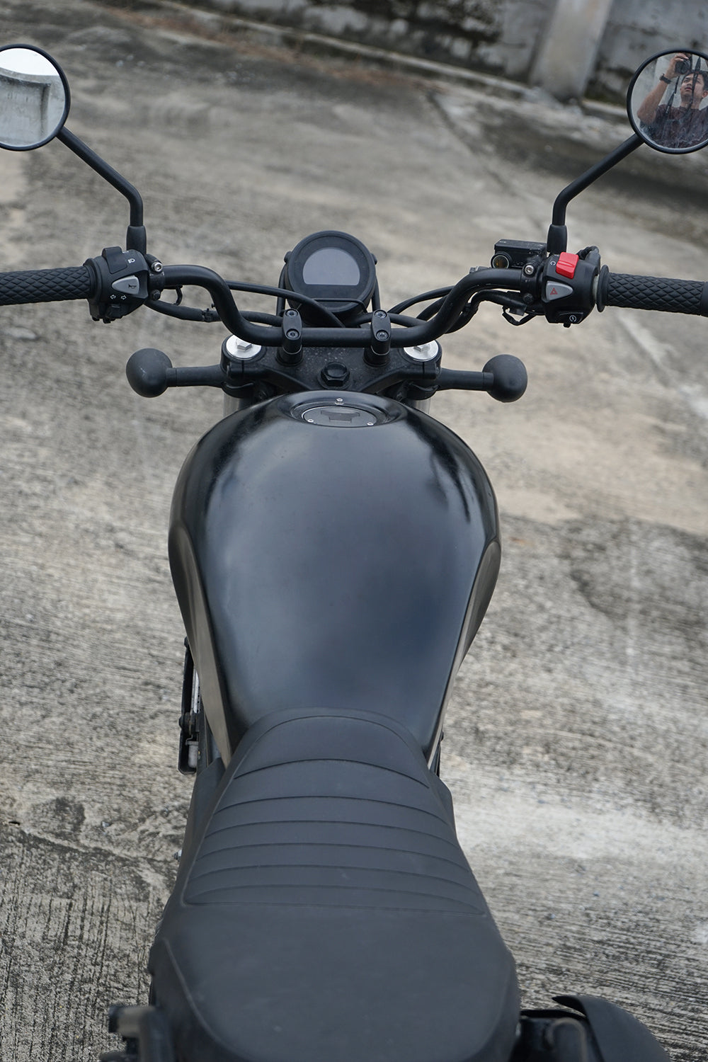 COVER FUEL OIL TANK MATTE BLACK FIT FOR HONDA SCL CL 300 500 2023-2025
