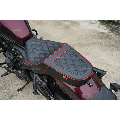 SEAT DOUBLE SADDLE DUAL DRIVER SEATS PAD CUSHION V.10 FOR HONDA REBEL CMX 1100 2021-2024