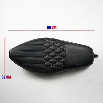 SEAT DOUBLE SADDLE DUAL DRIVER SEATS PAD CUSHION V.6 FOR HONDA REBEL CMX 1100 2021-2024