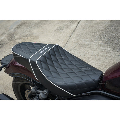 SEAT DOUBLE SADDLE DUAL DRIVER SEATS PAD CUSHION V.8 FOR HONDA REBEL CMX 1100 2021-2024