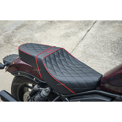 SEAT DOUBLE SADDLE DUAL DRIVER SEATS PAD CUSHION V.10 FOR HONDA REBEL CMX 1100 2021-2024