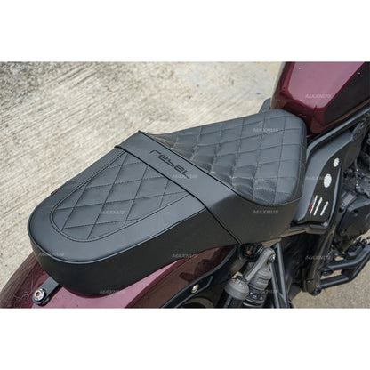 SEAT DOUBLE SADDLE DUAL DRIVER SEATS PAD CUSHION V.9 FOR HONDA REBEL CMX 1100 2021-2024