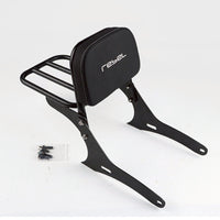 SISSY BAR BACKEST WITH LUGGAGE PAD & RACK SUPPORT FOR HONDA REBEL 1100 2021-2025