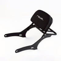 SISSY BAR BACKEST WITH LUGGAGE PAD & RACK SUPPORT FOR HONDA REBEL 1100 2021-2025