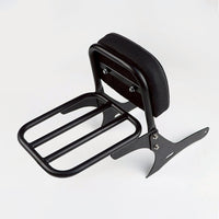 SISSY BAR BACKEST WITH LUGGAGE PAD & RACK SUPPORT FOR HONDA REBEL 1100 2021-2025