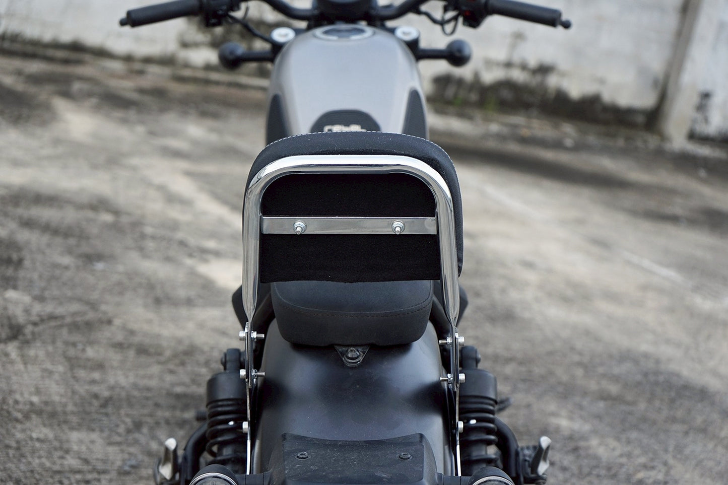 REAR BACKREST FOR PASSENGER STEEL CHROME SISSY BAR SEAT MAXNUS FOR HONDA REBEL CMX 300&500 2017-2025