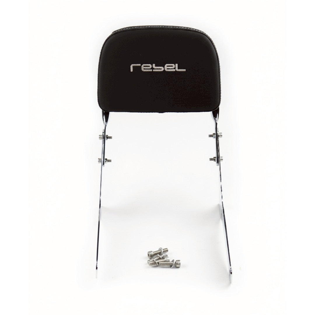 REAR BACKREST FOR PASSENGER STEEL CHROME SISSY BAR SEAT MAXNUS FOR HONDA REBEL CMX 300&500 2017-2025