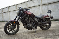 REAR BACKREST FOR PASSENGER STEEL CHROME SISSY BAR SEAT MAXNUS FOR HONDA REBEL CMX 1100 2021-2025