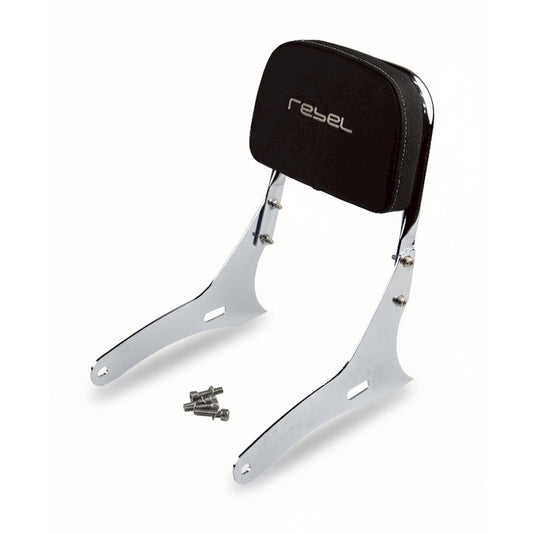 REAR BACKREST FOR PASSENGER STEEL CHROME SISSY BAR SEAT MAXNUS FOR HONDA REBEL CMX 1100 2021-2025